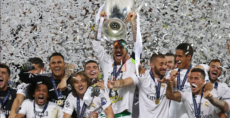 Real Madrid 2016 champions league winners